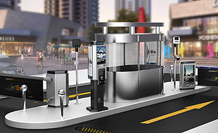 Several technologies of intelligent anti smashed cars parking barrier system